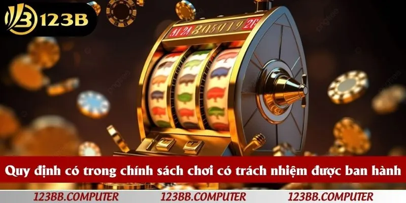 Quy định có trong chính sách chơi có trách nhiệm được ban hành