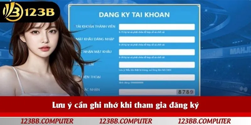 Lưu ý cần ghi nhớ khi tham gia đăng ký