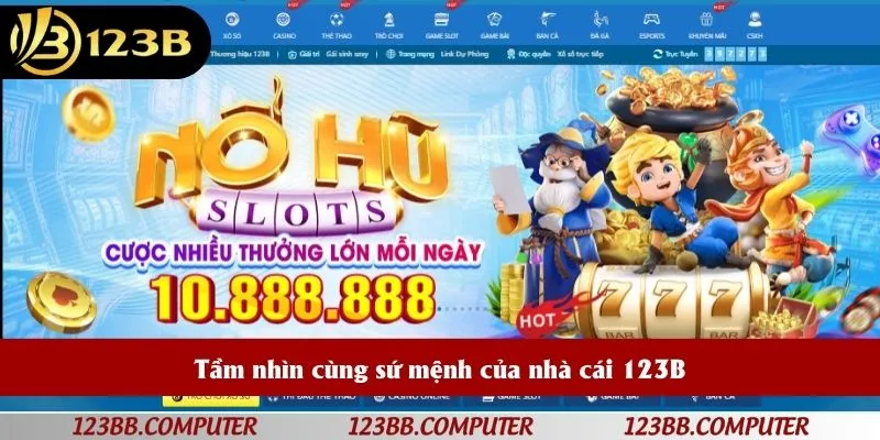 Tầm nhìn cùng sứ mệnh của nhà cái 123B